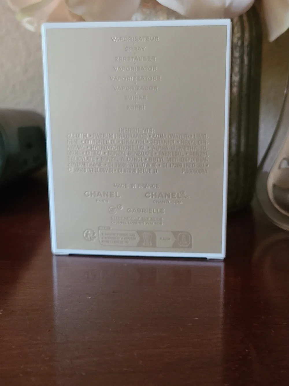 Chanel Gabrielle L'Eau Women's Fragrance - Gold/Clear Bottle 1.7 Fl.oz.